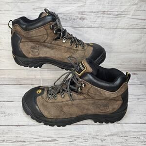 Timberland Endurance Boots Mens 11.5 M Brown Leather Utility Work